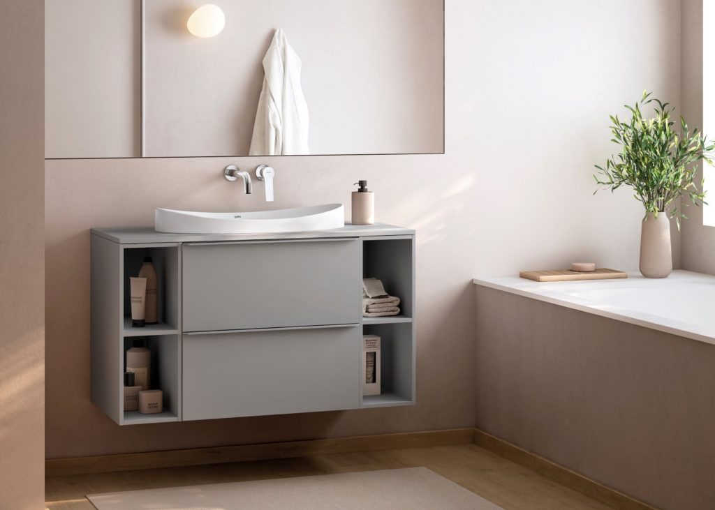 mueble moderno para renovar el baño